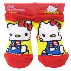 日本HELLO KITTY BB襪- 紅色