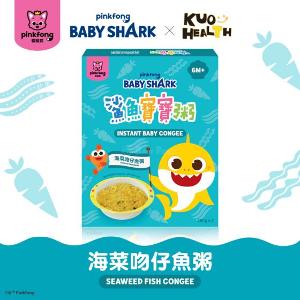 pinkfong baby shark 鯊魚寶寶粥(海菜吻仔魚粥)150gx2包