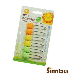 Simba 造型安全別針-6入 