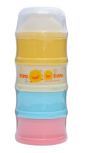 Piyopiyo黃色小鴨-彩色特大四層奶粉盒