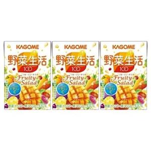 日本 蔬菜生活 芒果雜果果汁100ml x 3