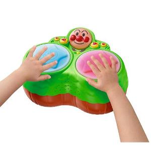 日本ANPANMAN 麵包超人 多功能聲光音樂拍拍鼓玩具