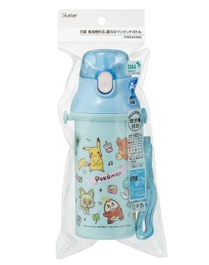 日本 SKATER POKEMON直飲水壺(480ML)