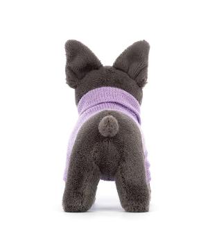 JELLYCAT 紫色法國鬥牛犬 17CM