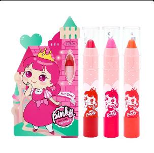 韓國Pinky 兒童潤色護唇膏-莓果紅