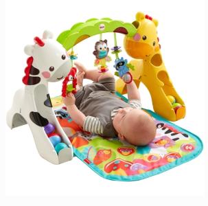 Fisher Price® Zebra & Lion Play Gym費雪歡樂動物 音樂健身器