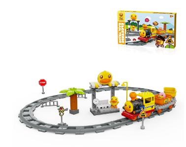 B.Duck Building Blocks Train 積木火車