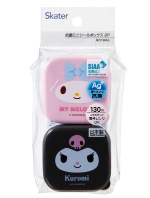 My Melody Kuromi 食物/零食盒套装 130ML(2件套裝)