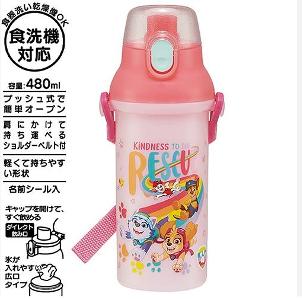 日本 SKATER Paw patrol 直飲式水壺 480ML