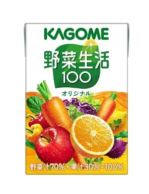 Kagome蔬菜生活100原味100ml