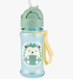 Zoo Tritan Renew 吸管瓶 - 刺蝟 (355ML)