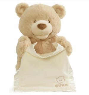 美國 GUND MY FIRST TEDDY PEEK A BOO 11.5"
