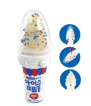 軟雪糕造型糖(內附彩虹糖珠)