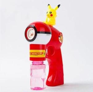 POKEMON 閃光音樂泡泡水槍