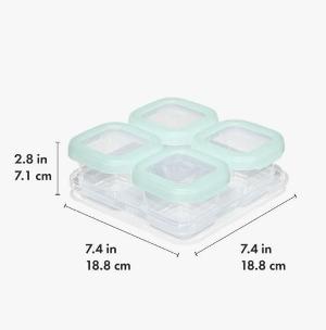 食物冷存格(6OZ)組合- 綠色