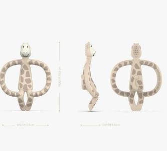 動物牙膠固齒器 - Gigi Giraffe