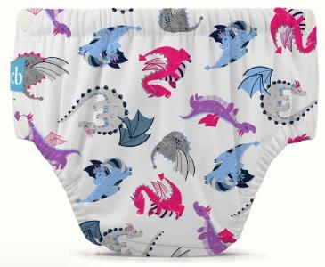 Reusable Swim Diaper Drawstring - Lady Dragon