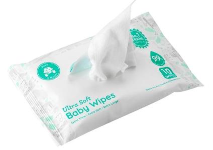 Ultra Soft Baby Wipes (10 Wipes)