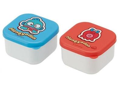迷你方形保鮮盒2入組 160ml - Hangyodon