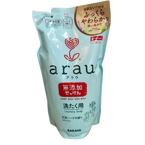 日本Saraya Arau 雅樂寶 天竺葵配方洗衣液 1L
