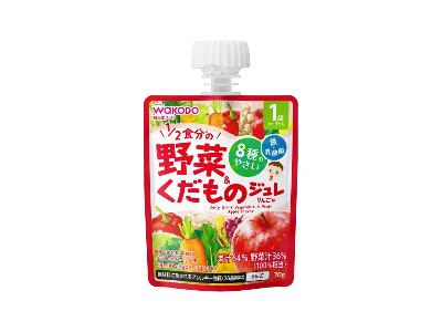 日本 Wakodo 和光堂 啫喱飲品 二份一蔬果 ( 蘋果味 ) 70g