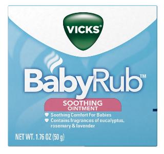 澳洲Vicks Baby Balsam 舒緩止咳通鼻膏（新包裝）50G 6M+