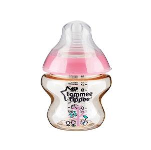 英國 Tommee Tippee CTN 150ml PPSE印花奶瓶-粉紅