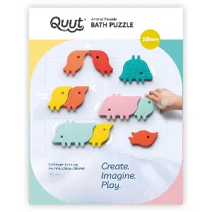 Quutopia 動物遊行沐浴拼圖 10m+