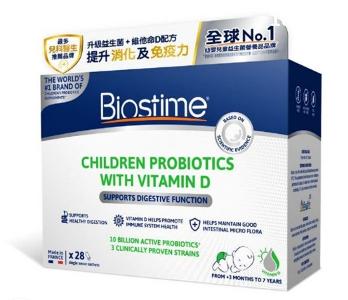 BIOSTIME 合生元 兒童維他命D益生菌粉沖劑 1.5g x 28包 (3m+)