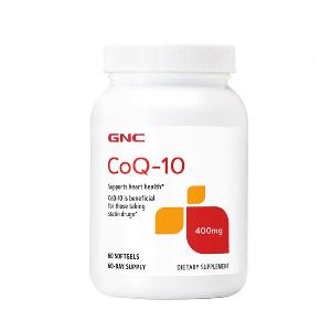 美國 GNC 輔酶Q10 軟膠囊 400MG 60粒(2020年新版)
