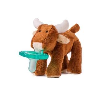 美國 WubbaNub 動物奶嘴 Longhorn Bull 小公牛 (0-6個月)