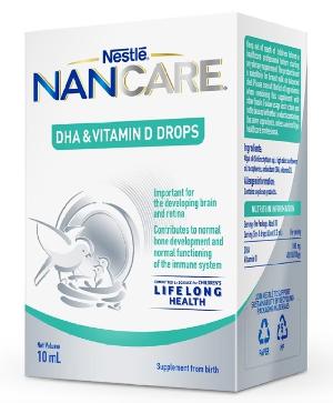 雀巢® NANCARE® 萃乳全護營養素 – 維他命D + DHA滴劑