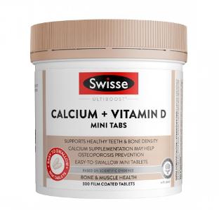 澳洲Swisse 迷你鈣+VD 300粒 澳洲Swisse 迷你鈣+VD 300粒