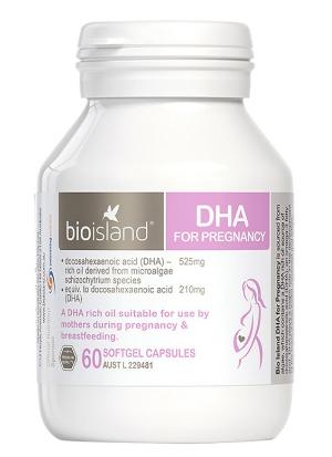 澳洲 BIO ISLAND 海藻油DHA 孕婦孕期備孕專用 60粒(孕婦食用)