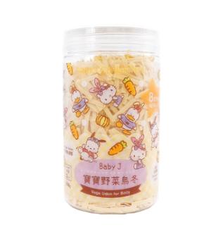 Baby J X Sanrio 寶寶野菜烏冬(南瓜&胡蘿蔔) 250g *8m+